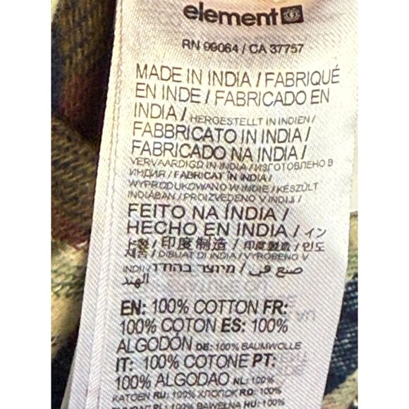 Millet Element Flannel Plaid Shirt Men's sz XL NEW Heavyweight warm - Picture 6 of 8